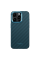 Набір чохол та автотримач Pitaka MagEZ Case Pro 4 Twill 1500D Black/Blue для iPhone 15 Pro (KI1508PPA) та Car Mount Pro 2 Car Vent Black (CM2303N)
