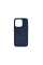 Чохол-накладка Njord Salmon Leather MagSafe Case Blue для iPhone 15 Pro (NA53SL01)