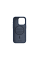 Чохол-накладка Njord Salmon Leather MagSafe Case Blue для iPhone 15 Pro (NA53SL01)