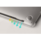 Moshi Ultra Slim Case iGlaze Stealth Clear for MacBook Air 15.3" M2 (99MO231501)
