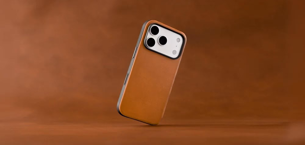 Шкіряний чохол Nomad Modern Horween Saddle у повний зріст