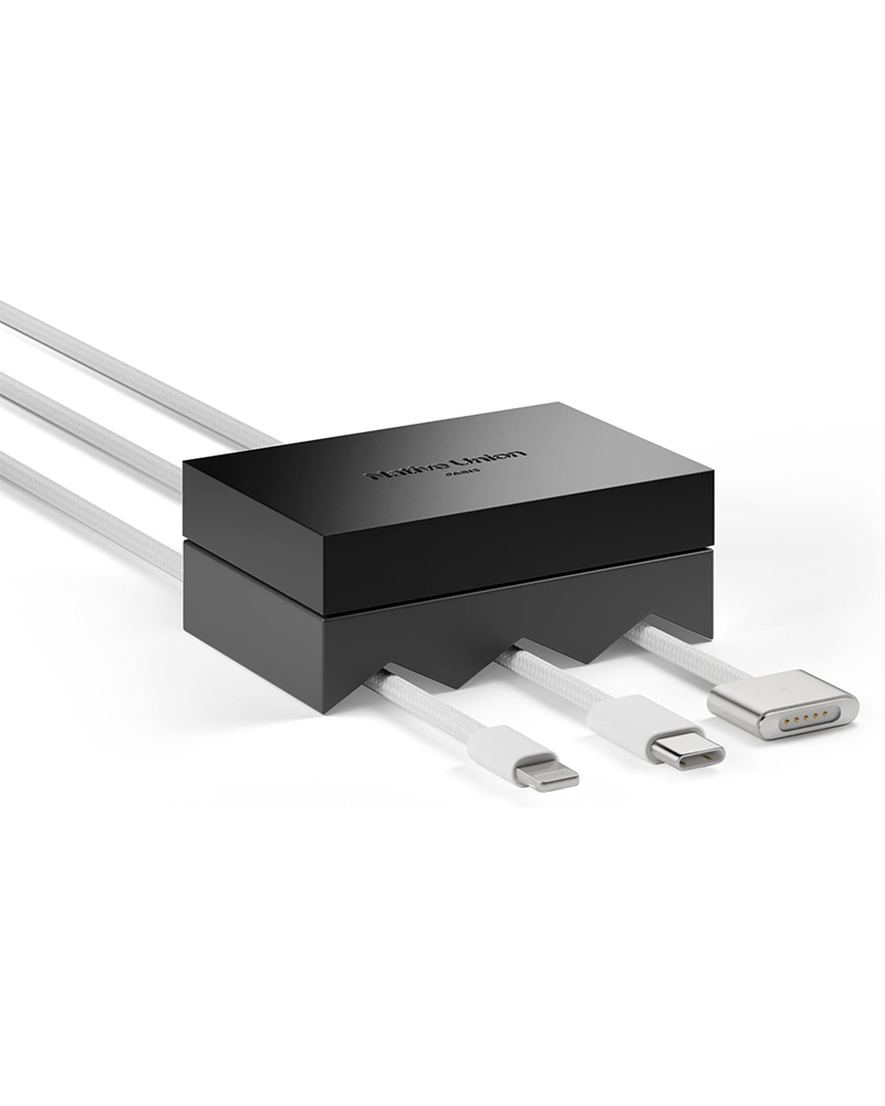 Тримач для кабелів Native Union Weighter Triple Channel Black