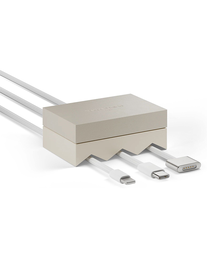 Тримач для кабелів Native Union Weighter Triple Channel Sandstone