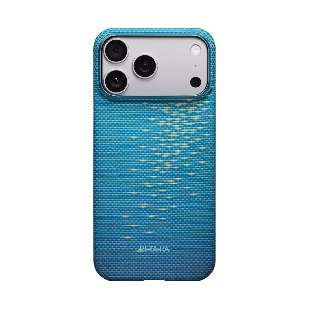 Чехол Pitaka Ultra-Slim Lucid Blue для iPhone 17 Pro