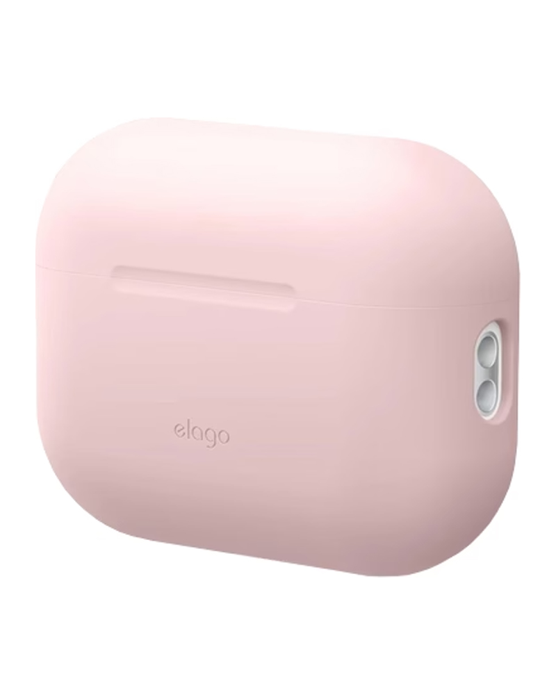 Чехол Elago Silicone Basic Case with Nylon Lanyard Light Pink для Airpods Pro 2nd Gen