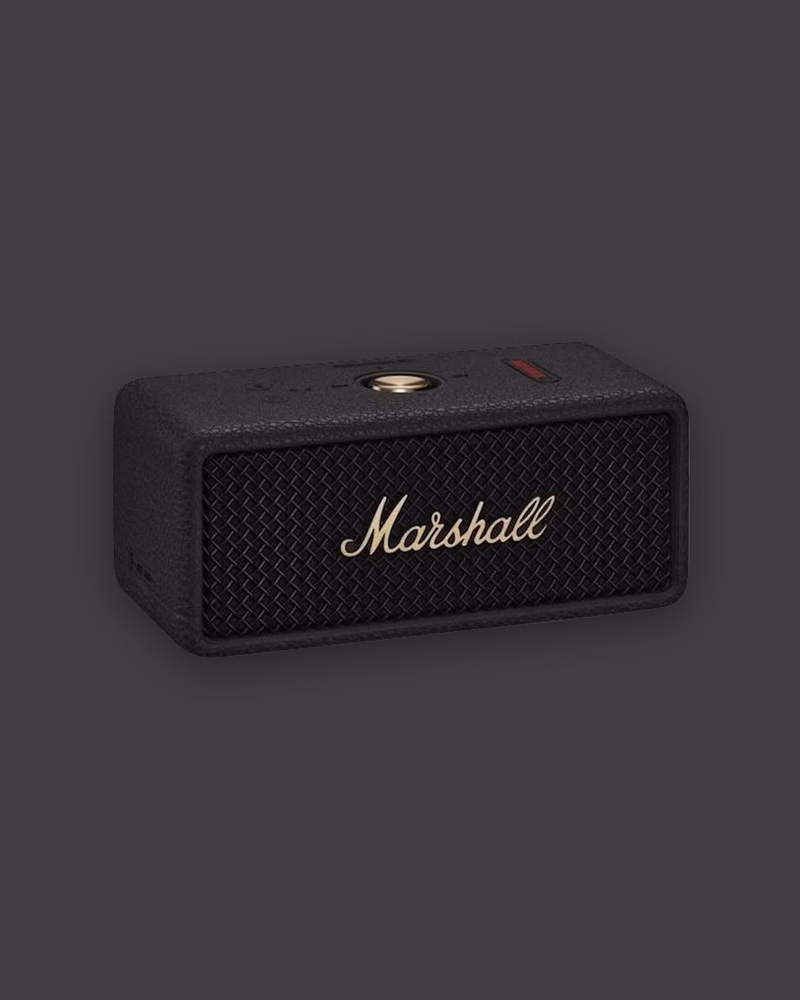 Портативна колонка Marshall Emberton III Black and Brass (1006884)