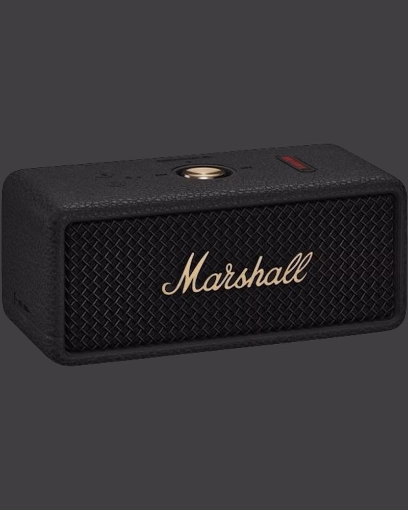 Портативна колонка Marshall Emberton III Black and Brass (1006884)