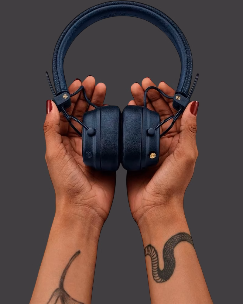 Навушники Marshall Major V Midnight Blue (1008144) - 1 - 1