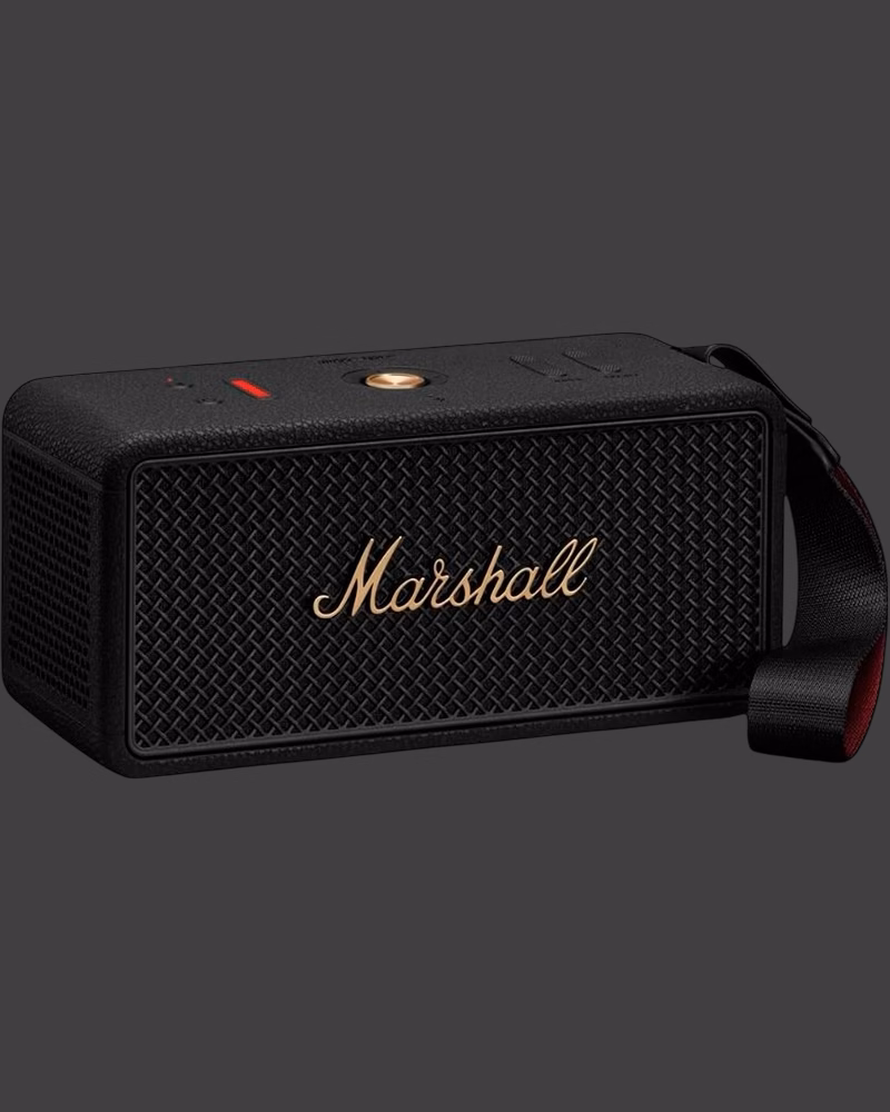 Портативная колонка Marshall Middleton II Black and Brass