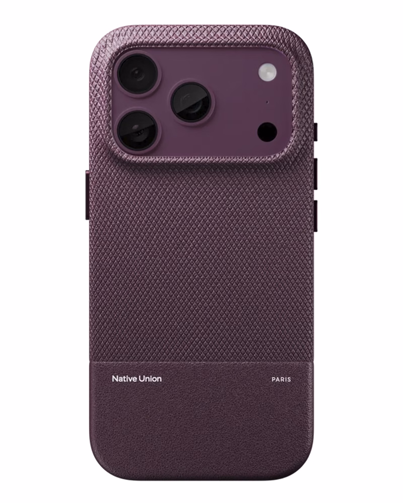 Чохол Native Union (Re)Classic для iPhone 18 Pro/17 Pro Burgundy