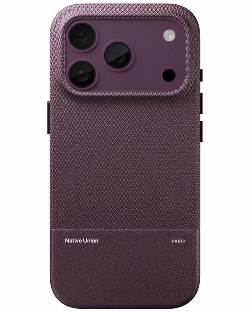 Чохол Native Union (Re)Classic для iPhone 18 Pro Max/17 Pro Max Burgundy