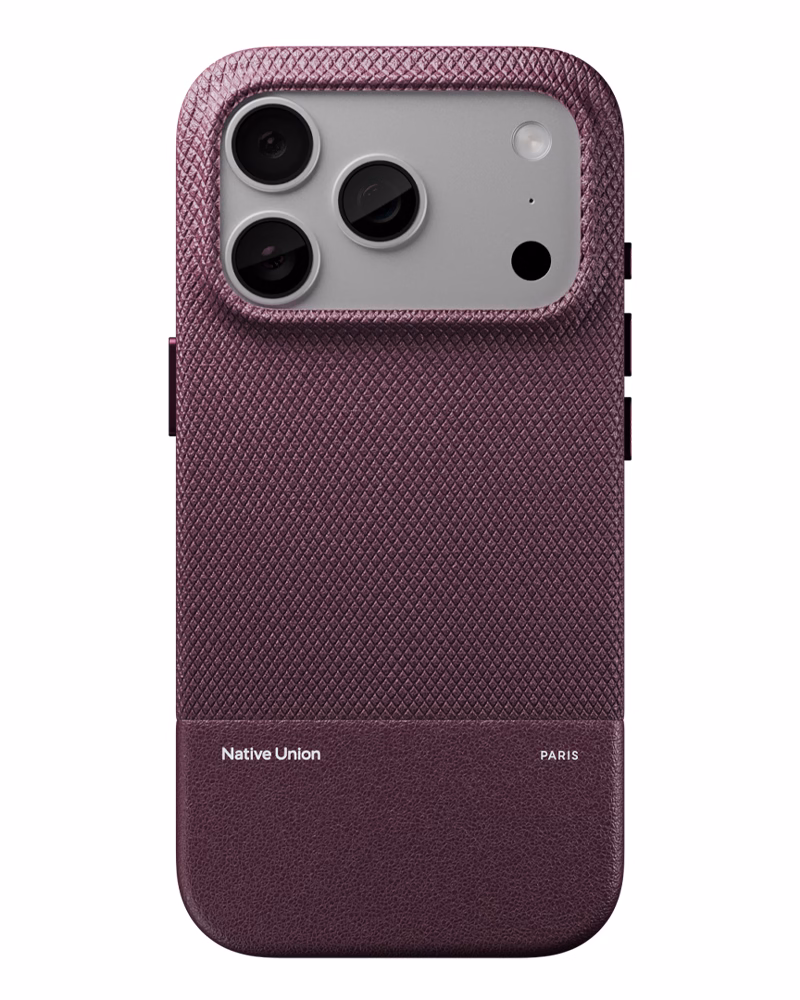 Чехол Native Union (Re)Classic для iPhone 18 Pro / 17 Pro Burgundy