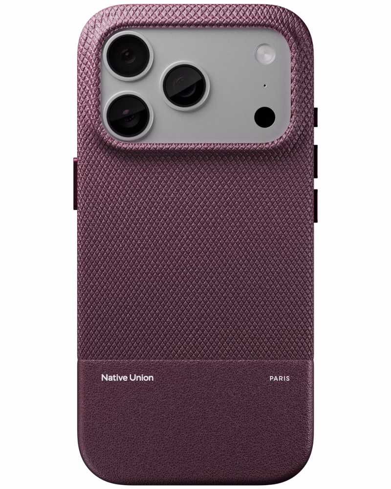 Чехол Native Union (Re)Classic для iPhone 18 Pro Max / 17 Pro Max Burgundy