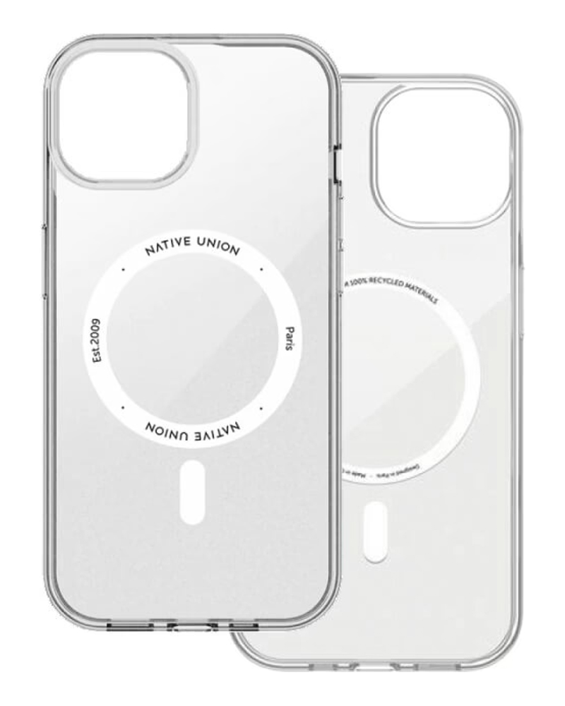 Чохол-накладка Native Union (RE) Clic Case Clear для iPhone 15