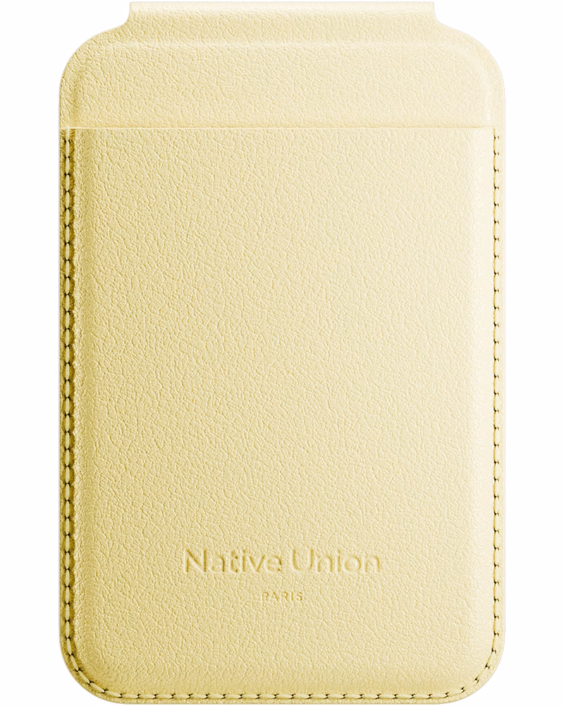 Магнитный картхолдер-подставка Native Union Active Lemon (ACT-LMO-WAL)