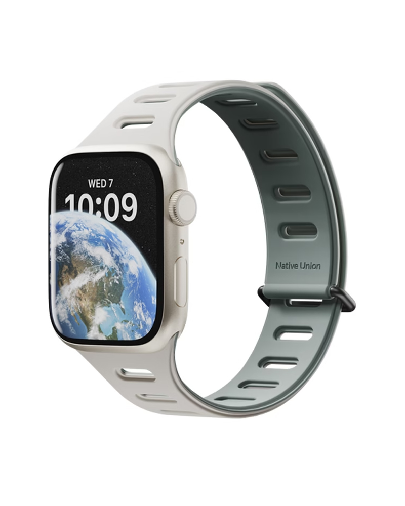 Ремешок для часов Native Union Active Magnetic Band Slate Green for Apple Watch 49/45/44mm (ACTBAND-AW-L-GRNS)