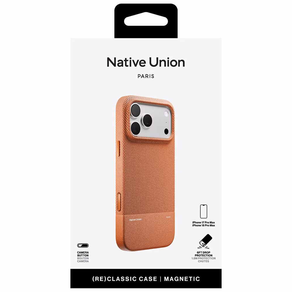 Коробка чехла Native Union (Re)Classic Tan