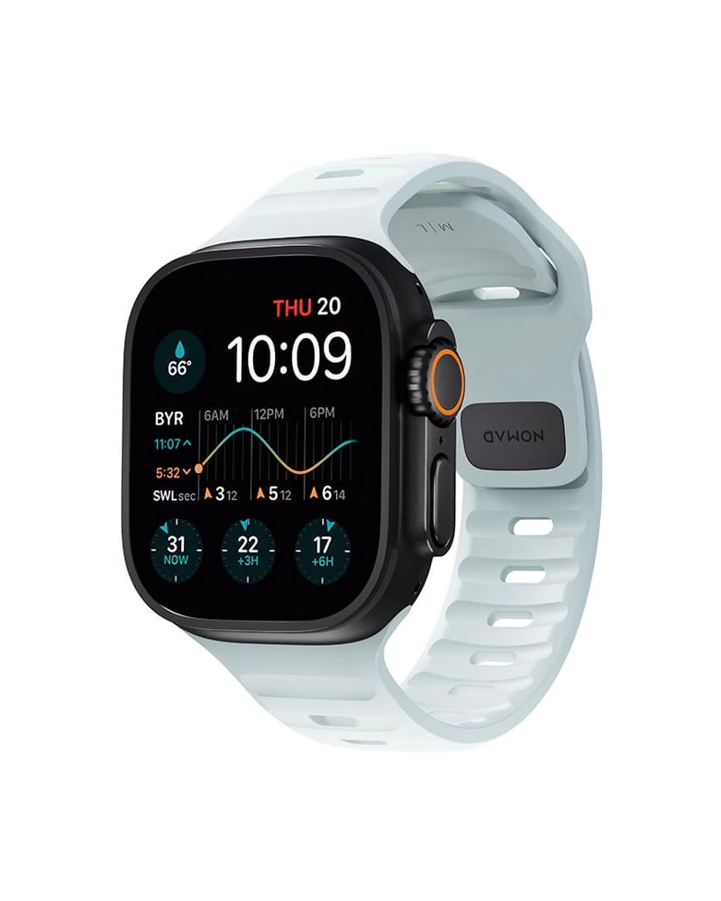 Ремешок Nomad Sport Band Icy Blue Glow 46mm/49mm (NM01123385)