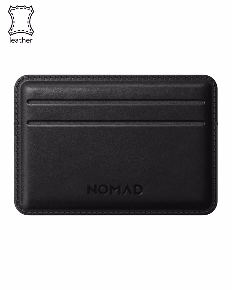 Кошелек Nomad Card Wallet Black Horween (NM50010W00)