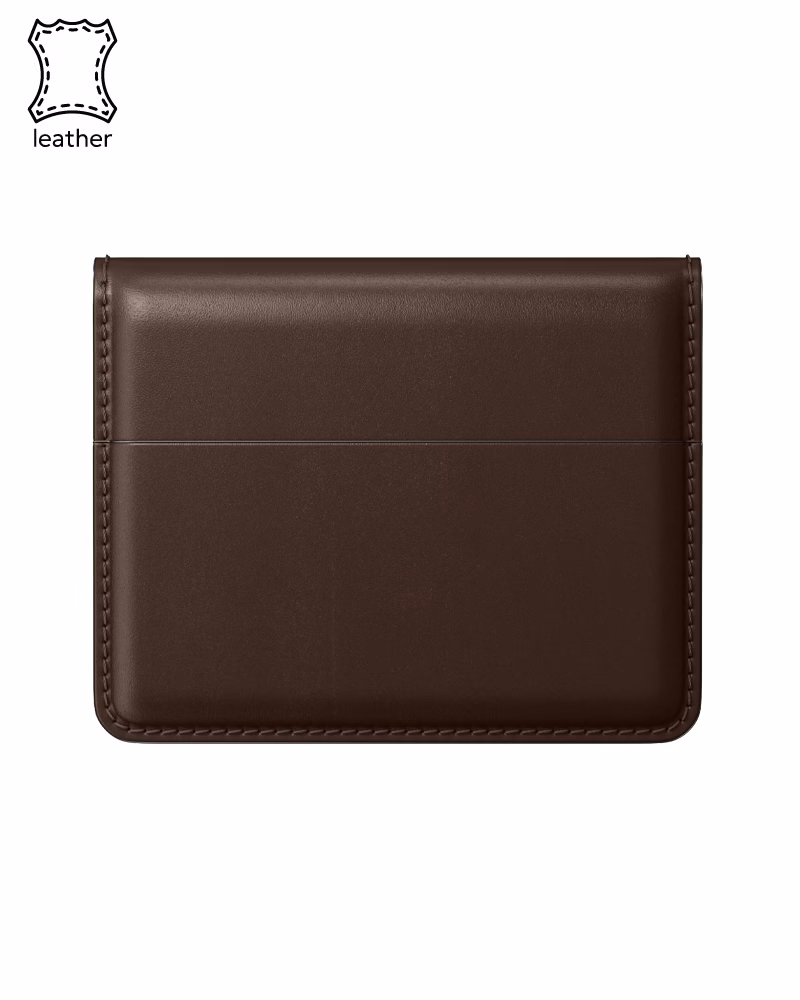 Кошелек Nomad Card Wallet Plus Rustic Brown Horween (NM500R0SA0)