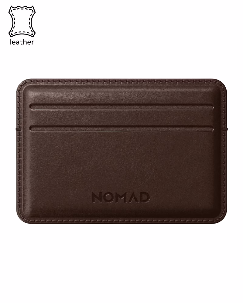 Кошелек Nomad Card Wallet Rustic Brown Horween (NM500R00A0)