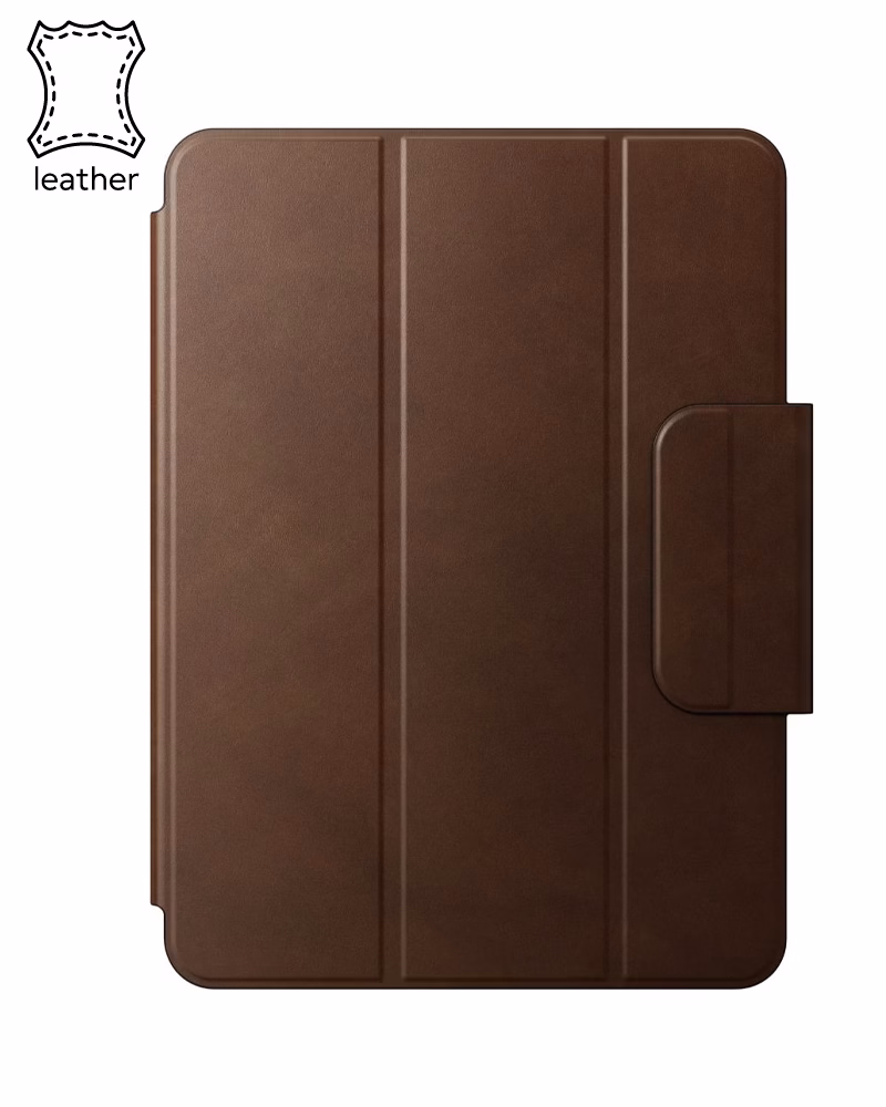 Nomad Leather Folio Brown for iPad Pro 11" M4/M5
