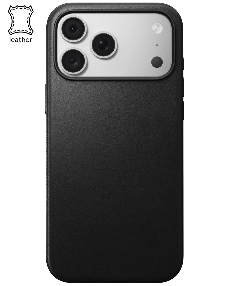 Кожаный чехол Nomad Modern Camino для iPhone 18 Pro Max/17 Pro Max Black - 3 - 1