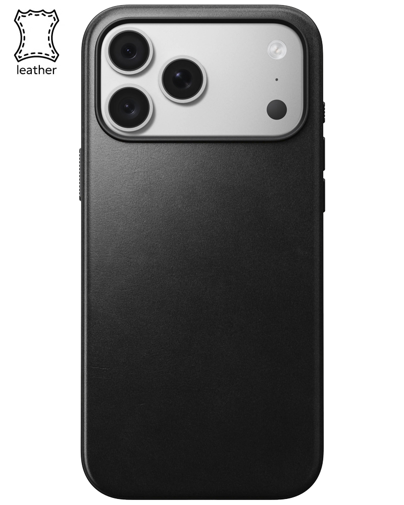 Шкіряний чохол Nomad Modern Horween для iPhone 18 Pro Max/17 Pro Max Black - 3 - 1