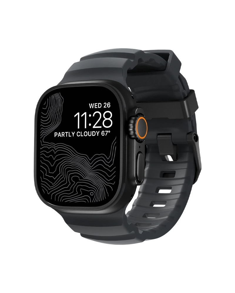 Nomad Rocky Point Band Black Titanium Hardware Storm 46mm/49mm