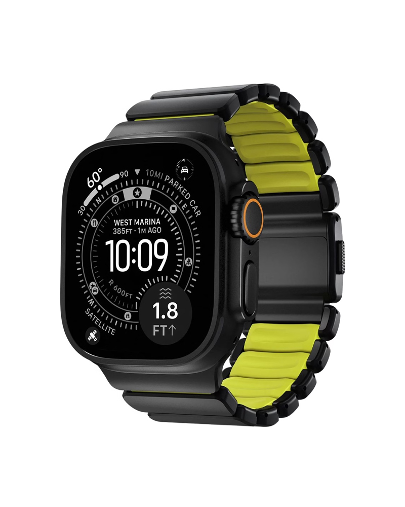 Ремешок Nomad Stratos для Apple Watch 49/46/45/44mm Black Hardware Volt