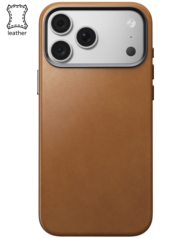 Кожаный чехол Nomad Traditional Horween для iPhone 18 Pro Max/17 Pro Max Saddle - 3 - 1