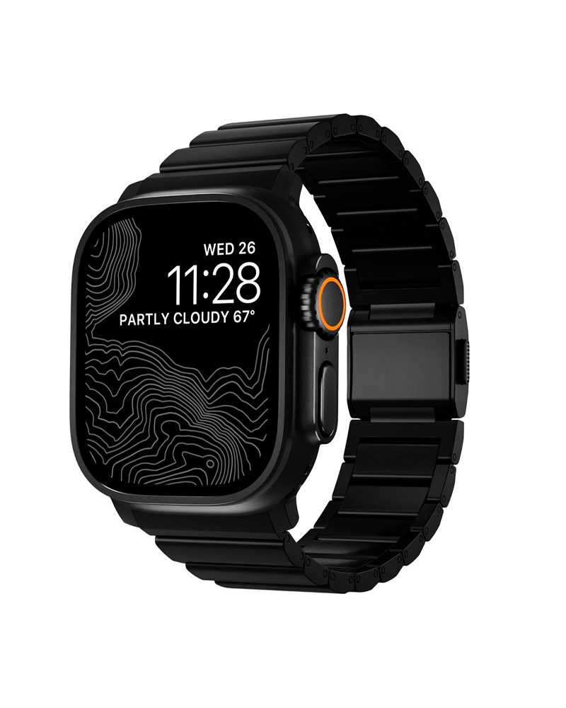 Ремешок Nomad V2 Black Hardware Black для Apple Watch 46/49 мм