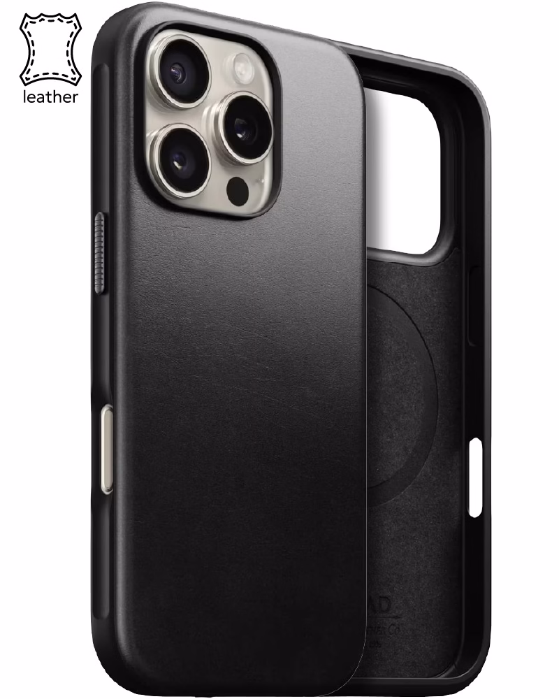 Чехол Nomad Modern Leather Case Back Horween for iPhone 16 Pro (NM01694885)
