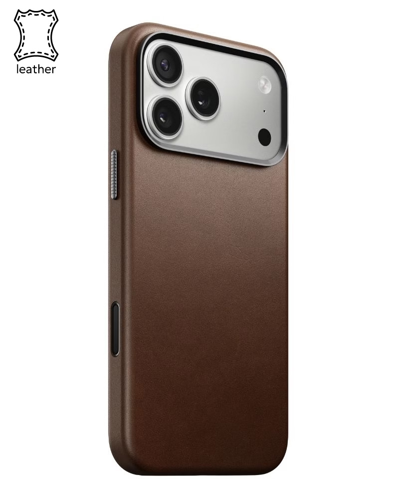 Шкіряний чохол Nomad Traditional Brown для iPhone 17 Pro Max - 3 - 1