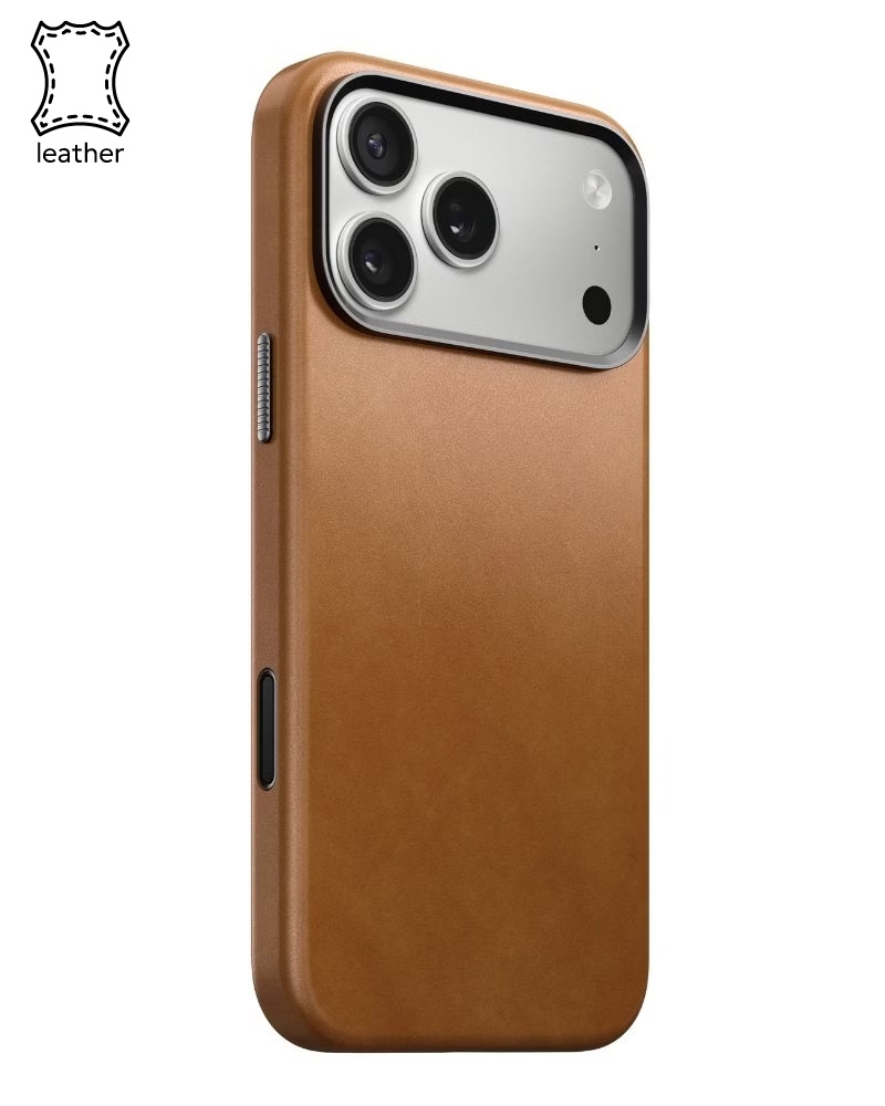 Шкіряний чохол Nomad Traditional English Tan для iPhone 17 Pro Max - 3 - 1