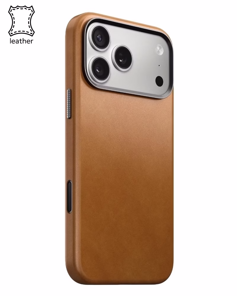 Шкіряний чохол Nomad Traditional English Tan для iPhone 17 Pro - 1 - 0