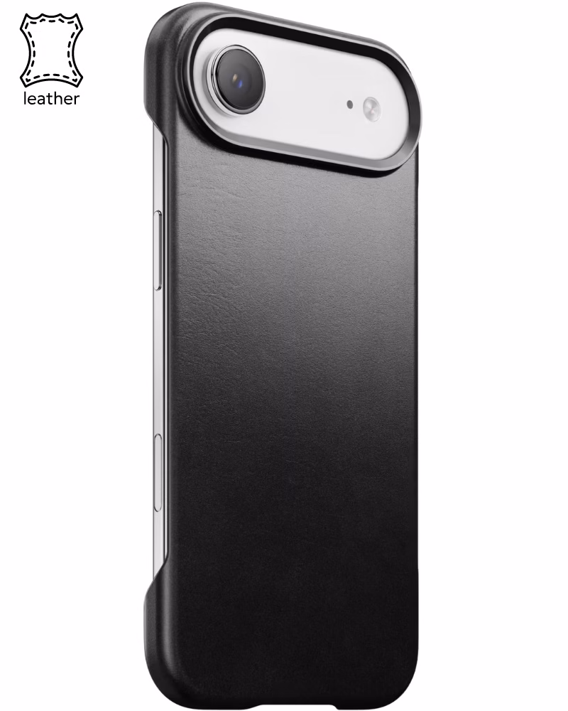 Кожаный чехол Nomad Traditional Horween Black для iPhone Air