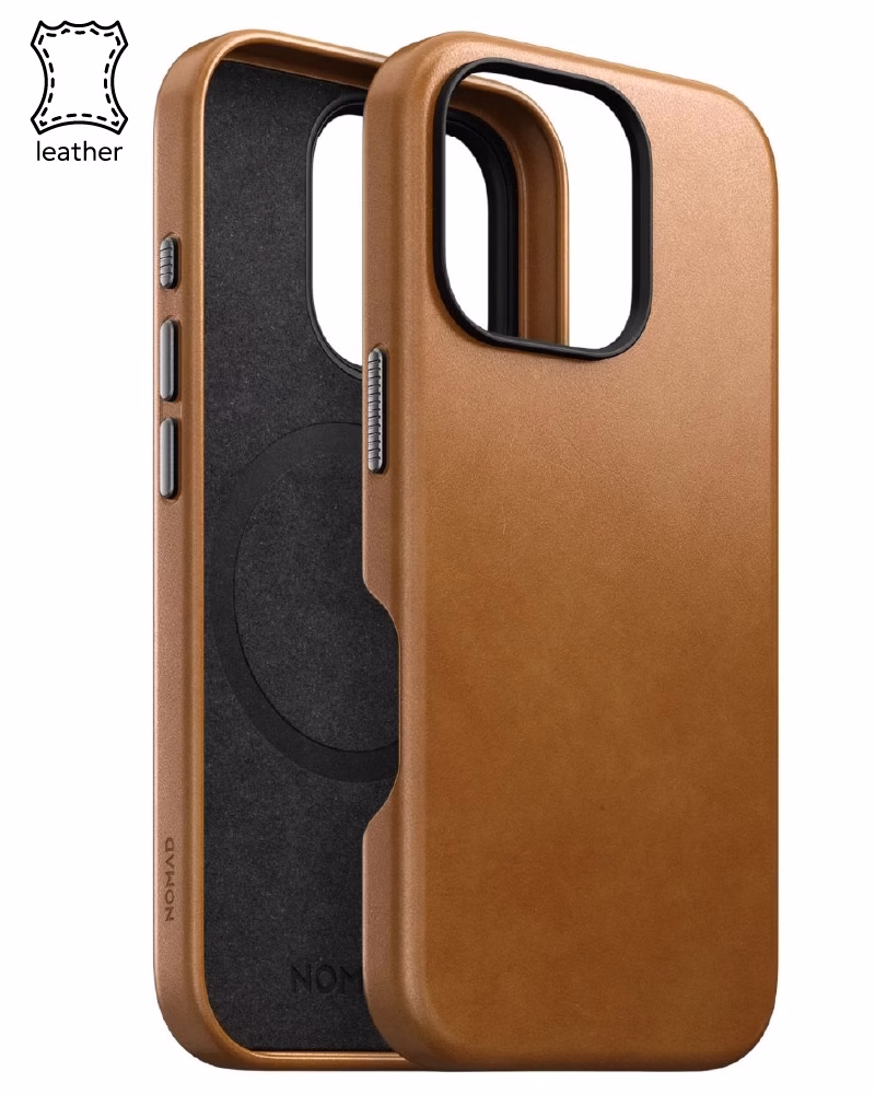 Чехол Nomad Traditional Leather Case English Tan for iPhone 16 Pro Max (NM01387985)