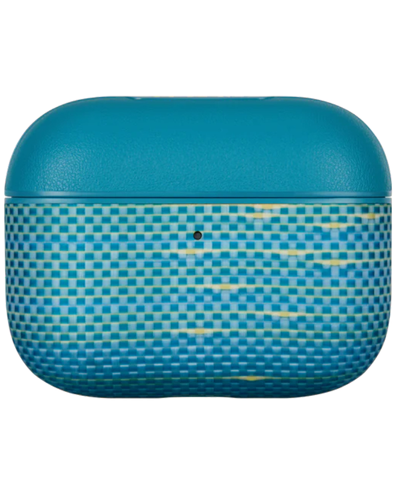 Чехол Pitaka Aramid Fiber для AirPods Pro 3 Lucid Blue