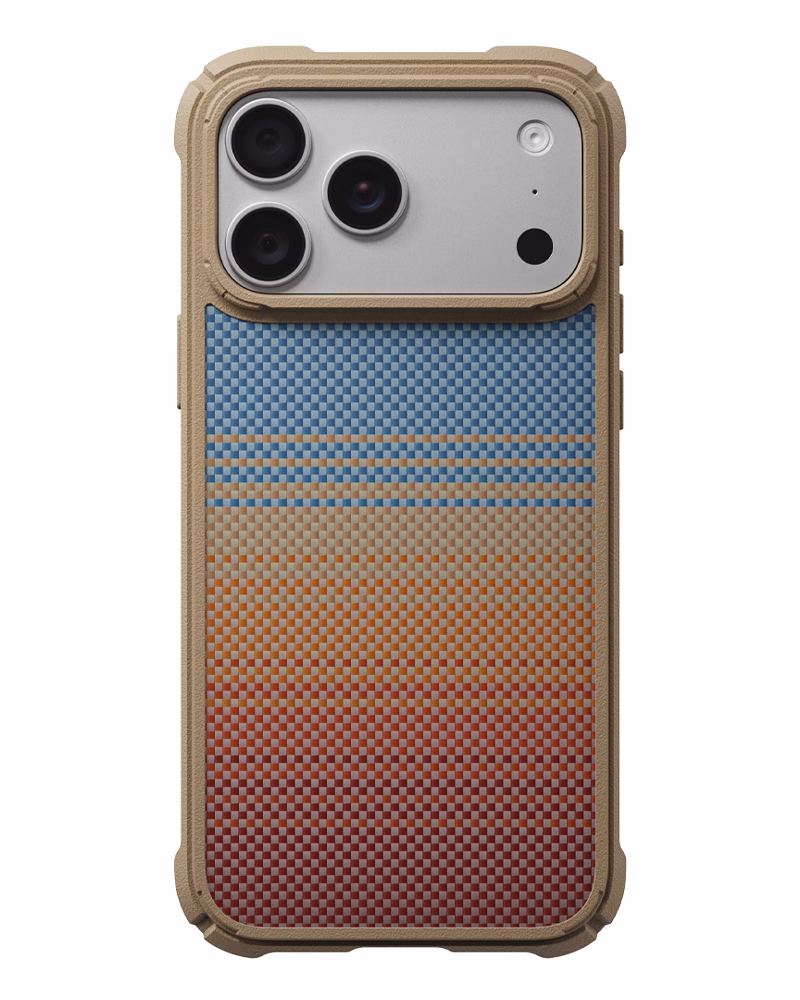 Чехол Pitaka Cairn Military Grade Protective для iPhone 18 Pro/17 Pro California Dream-01
