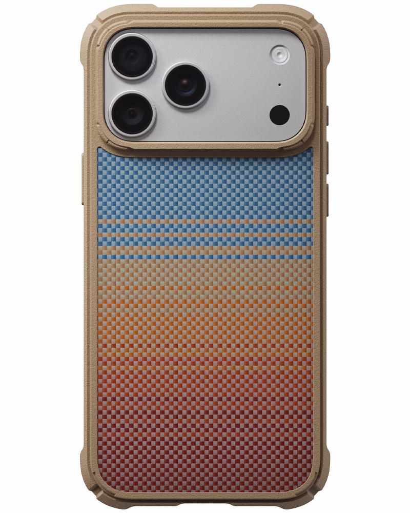 Чехол Pitaka Cairn Military Grade Protective для iPhone 18 Pro Max/17 Pro Max California Dream-01
