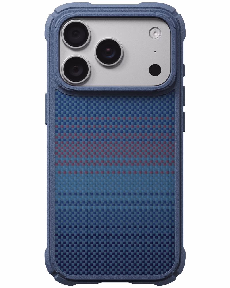Чехол Pitaka Cairn Military Grade Protective для iPhone 18 Pro Max/17 Pro Max Nights-Midnight-01