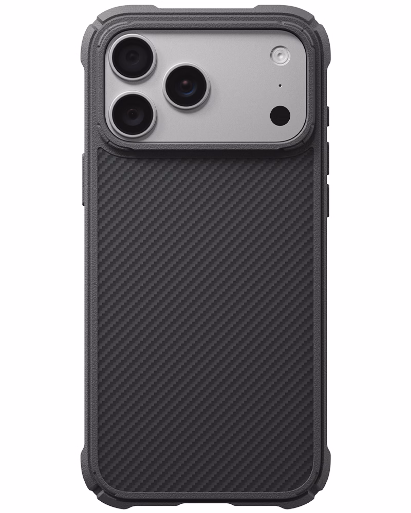 Чехол Pitaka Cairn Military Grade Protective для iPhone 18 Pro Max/17 Pro Max Twill Black/Grey