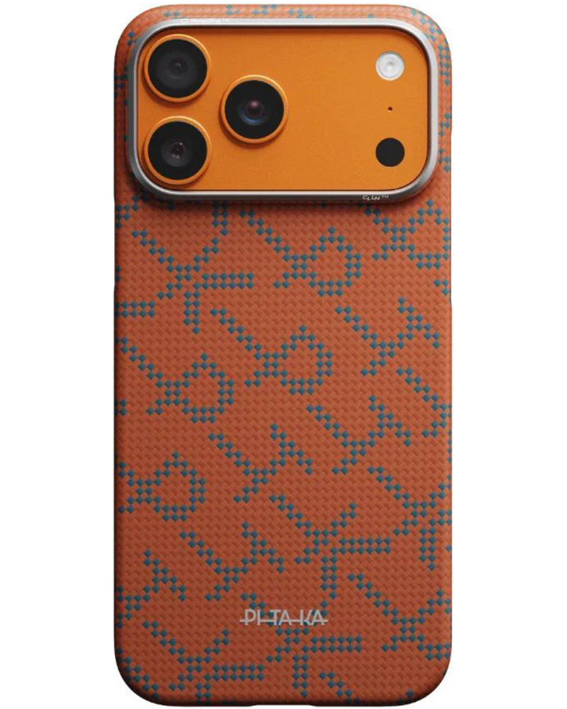 Чохол Pitaka Edge для iPhone 17 Pro Max Monogram Blue/Orange - 3 - 1