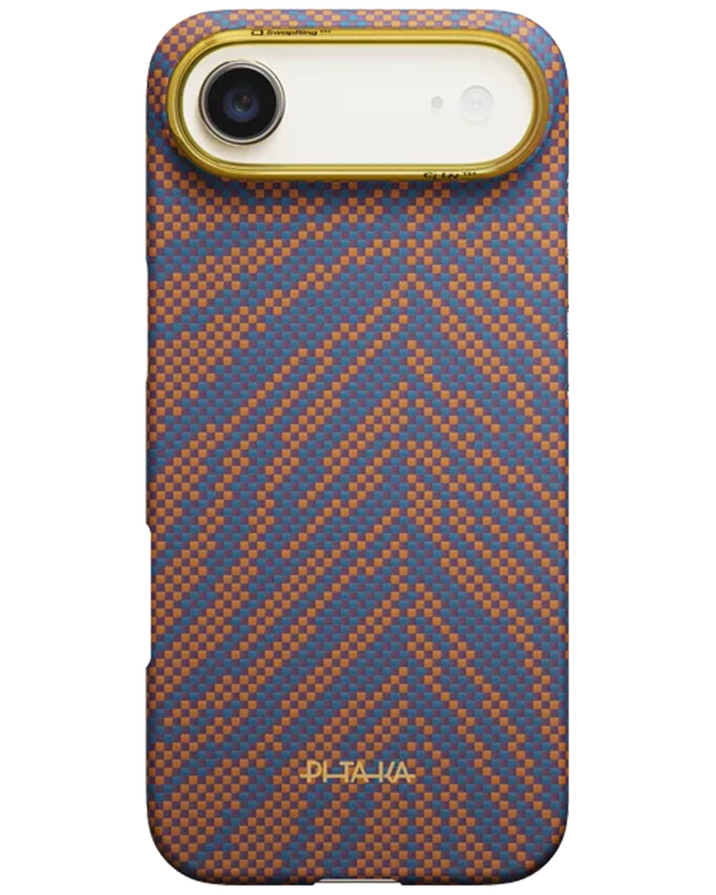 Чехол Pitaka Edge Ultra-Slim Breath of Veins для iPhone Air Burning Orange - 3 - 1