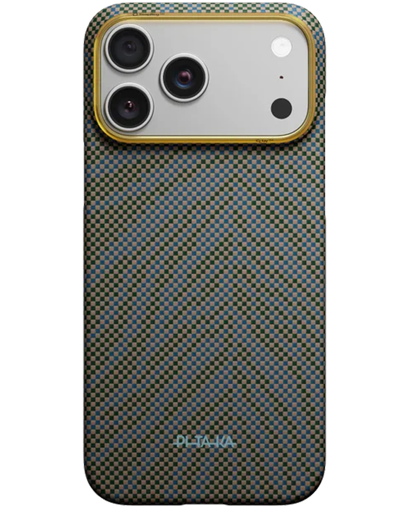 Чехол Pitaka Edge Ultra-Slim Breath of Veins для iPhone 17 Pro Max Dive Green - 3 - 1
