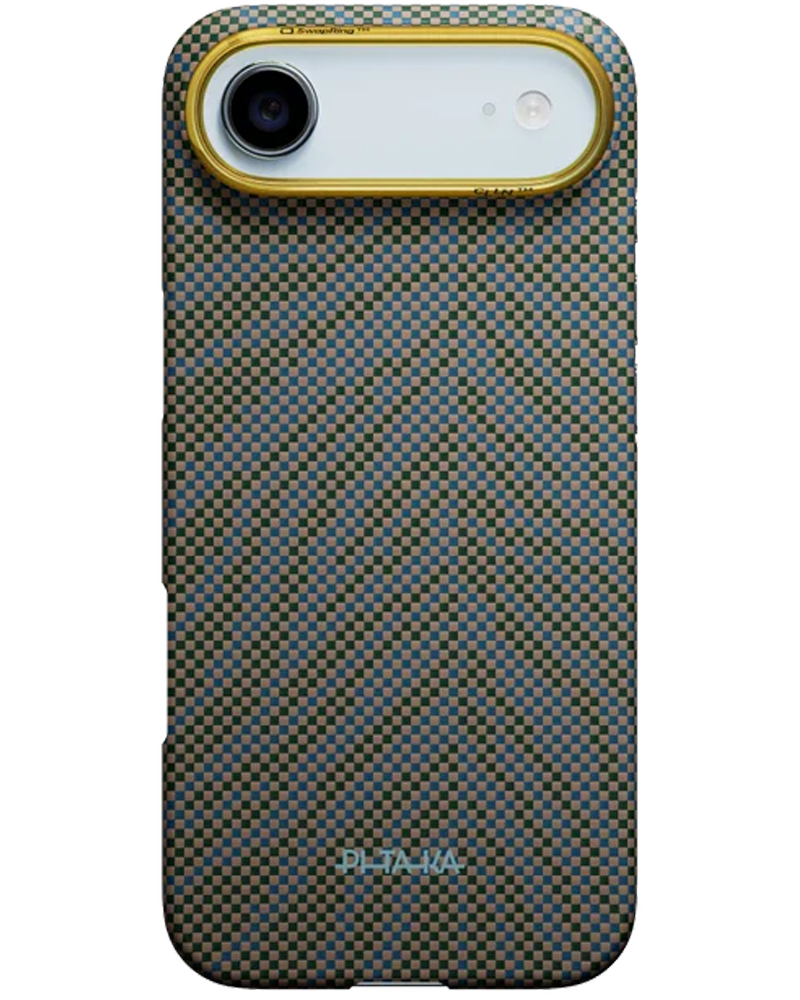 Чехол Pitaka Edge Ultra-Slim Breath of Veins для iPhone Air Dive Green - 3 - 1
