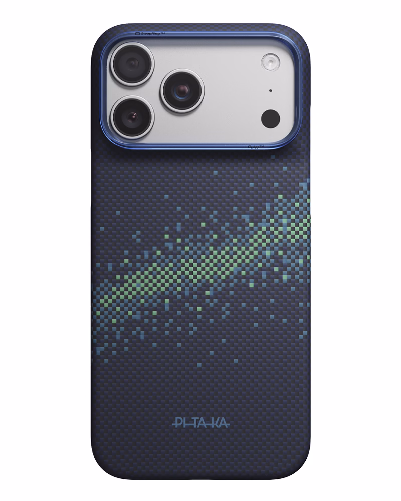 Чехол Pitaka Edge Ultra-Slim Milky Way Galaxy Rion Nebula-01 для iPhone 18 Pro/17 Pro