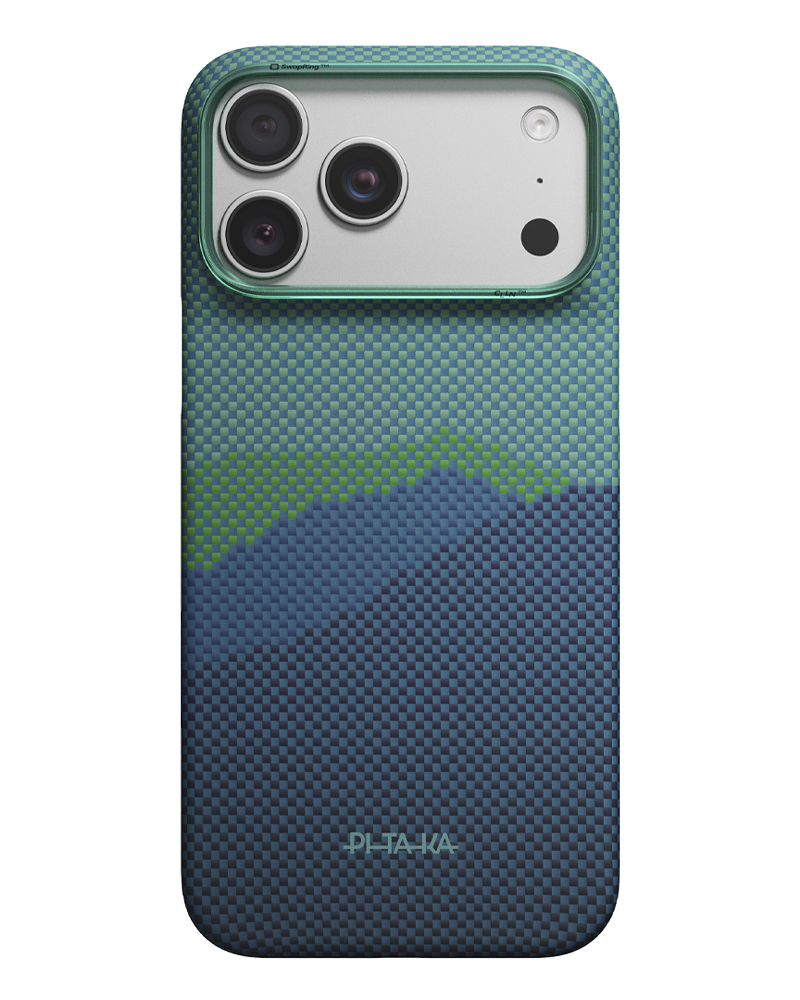 Чехол Pitaka Edge Ultra-Slim Summer Noon-02 для iPhone 18 Pro/17 Pro - 3 - 1