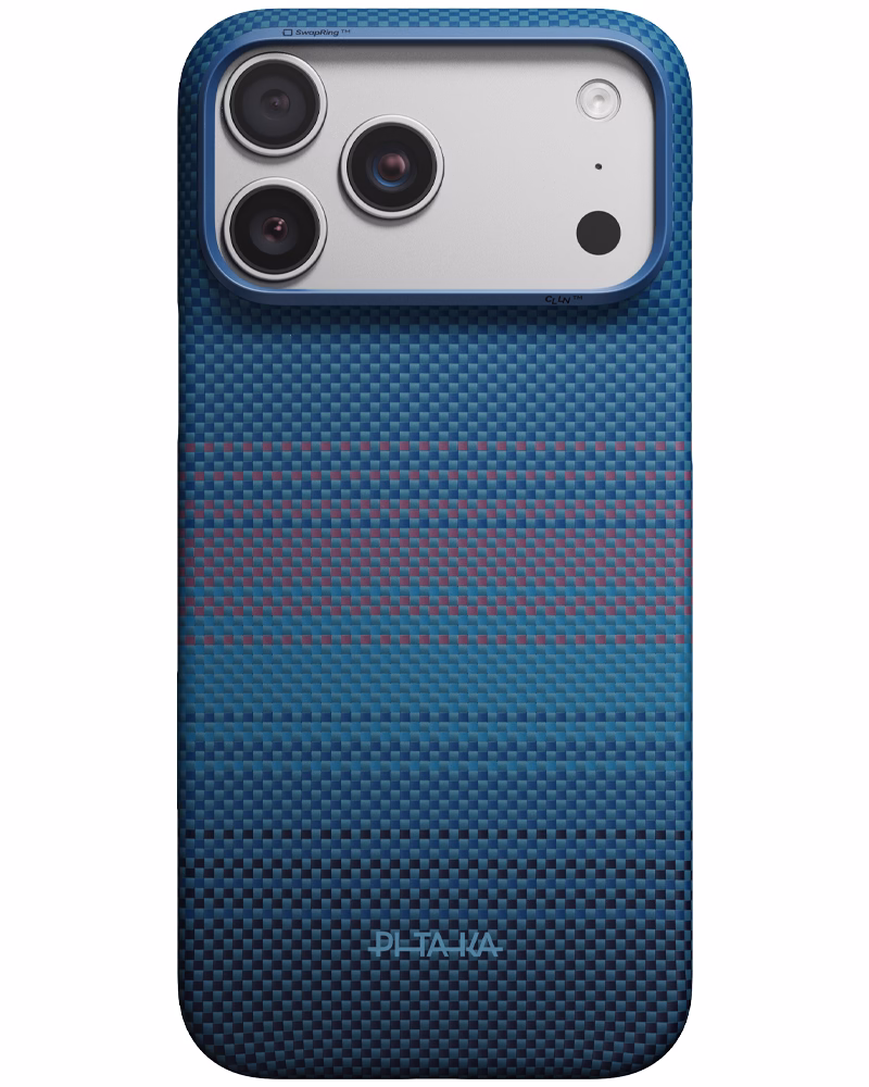 Чехол Pitaka Edge Ultra-Slim Nights-Midnight-01 для iPhone 18 Pro Max/17 Pro Max